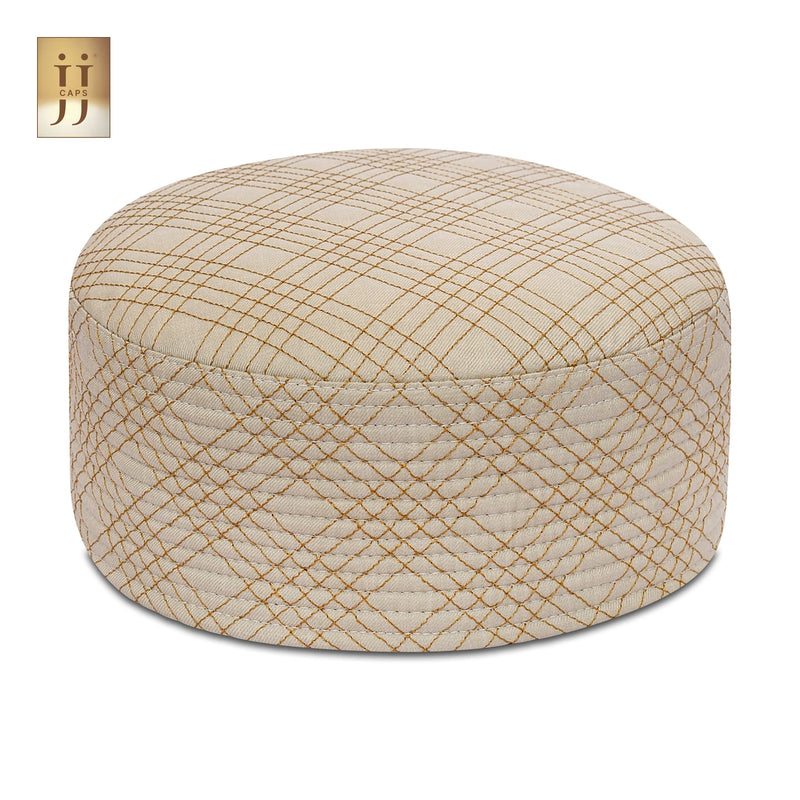 2 in 1 Namaz Premium Cap by HayaStyle, JJ Caps®, showing Pista and DarkGray reversible options.