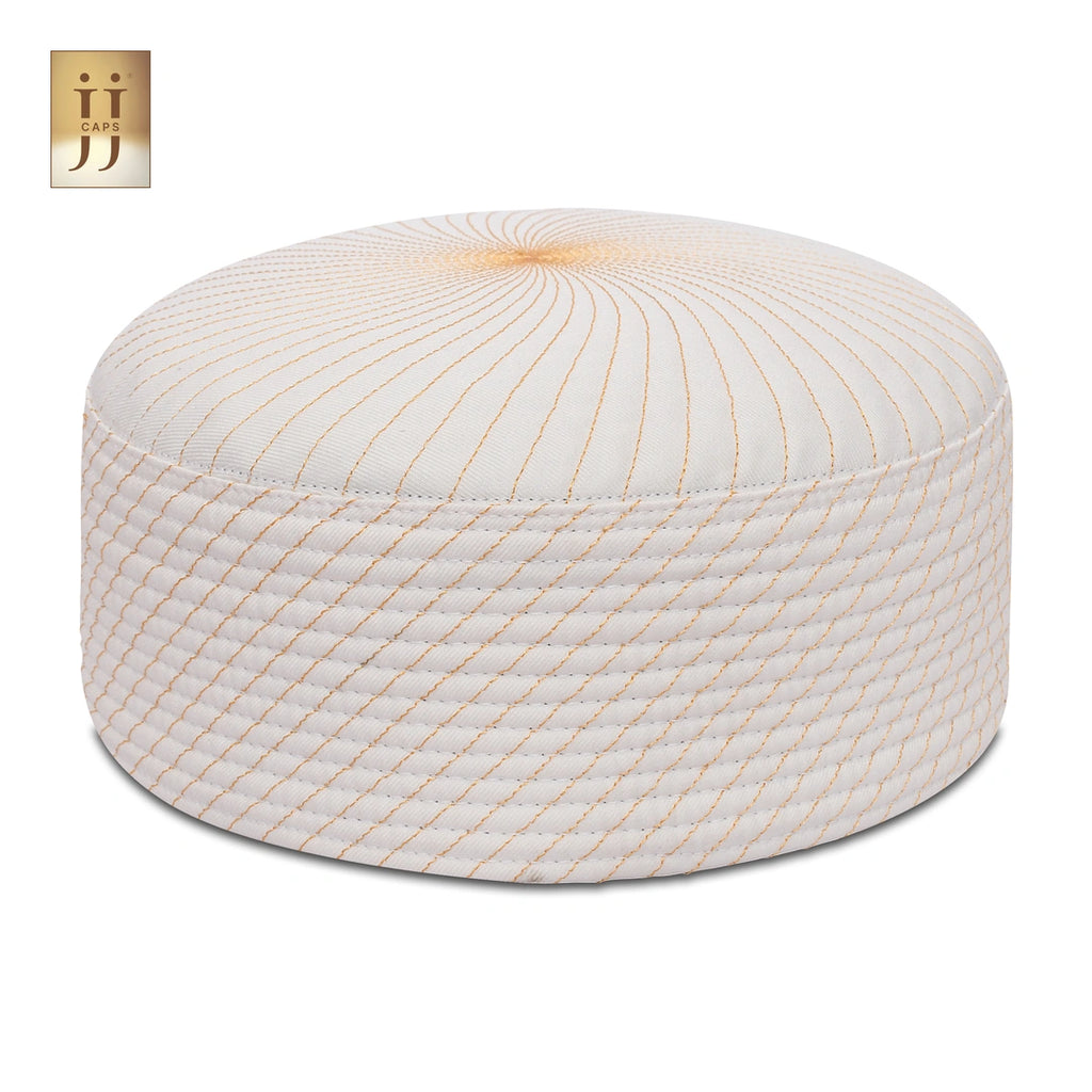 Detail of the Uhud design on Gray color fabric, symbolizing steadfastness and loyalty.