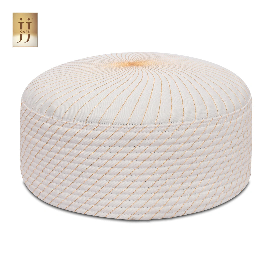 Detail of the Uhud design on Gray color fabric, symbolizing steadfastness and loyalty.