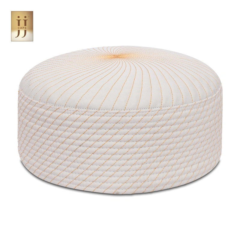 Detail of the Uhud design on Gray color fabric, symbolizing steadfastness and loyalty.