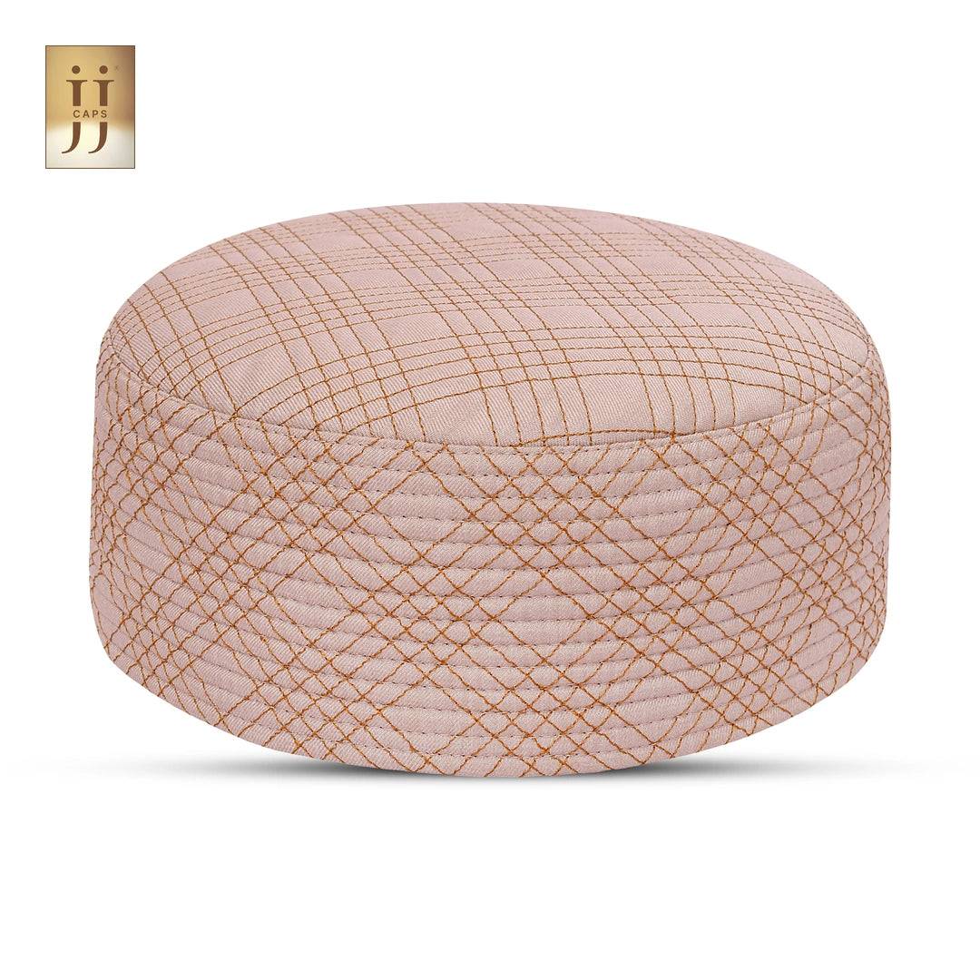 2 in 1 Namaz Premium Cap by HayaStyle with Uhud and Siraj patterns.