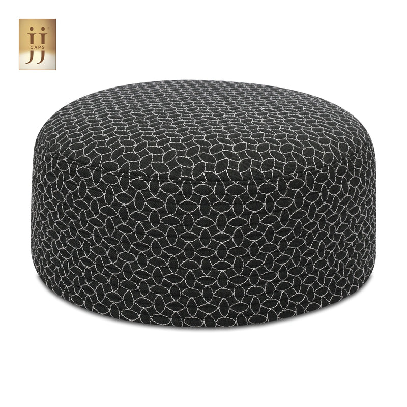 2 in 1 Namaz Premium Cap by HayaStyle showing Syrian-inspired geometric motifs.