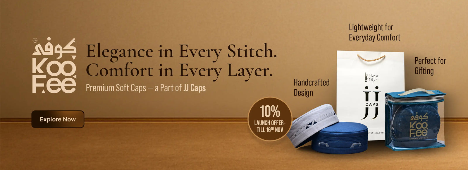 KooFee by HayaStyle - Kufi Premium Caps