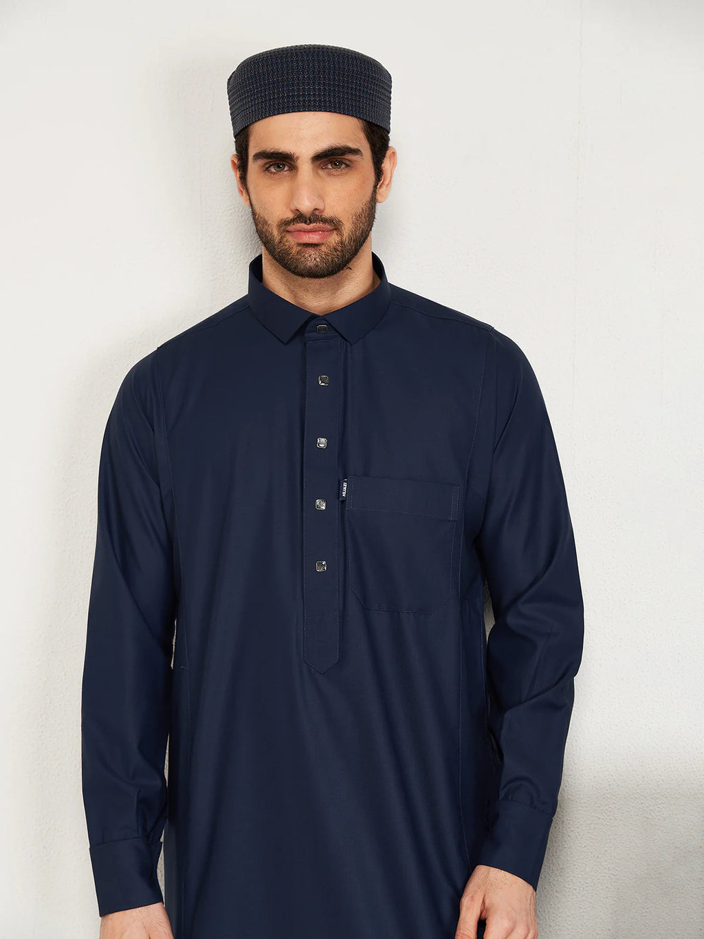 Al-Waqar Royal Blue Premium Hijazi Thobe