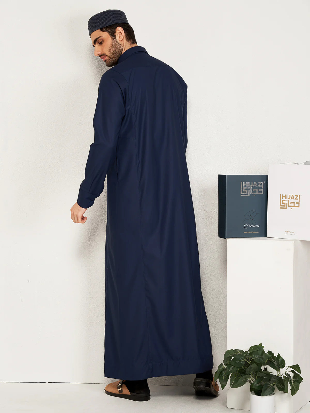 Al-Waqar Royal Blue Premium Hijazi Thobe